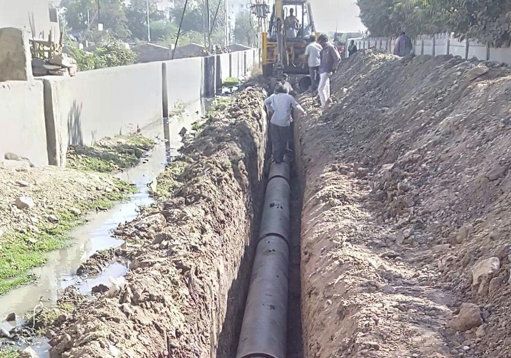 Water Supply Pipe Line